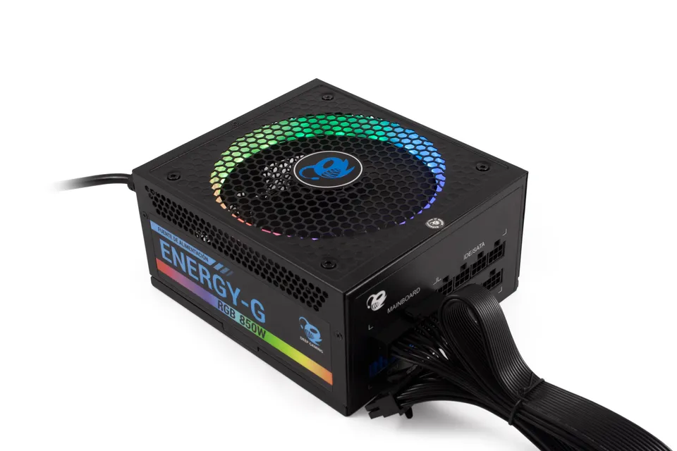 Deep Gaming RGB-850 Rainbow 850W Fuente ATX 20+4p Negra