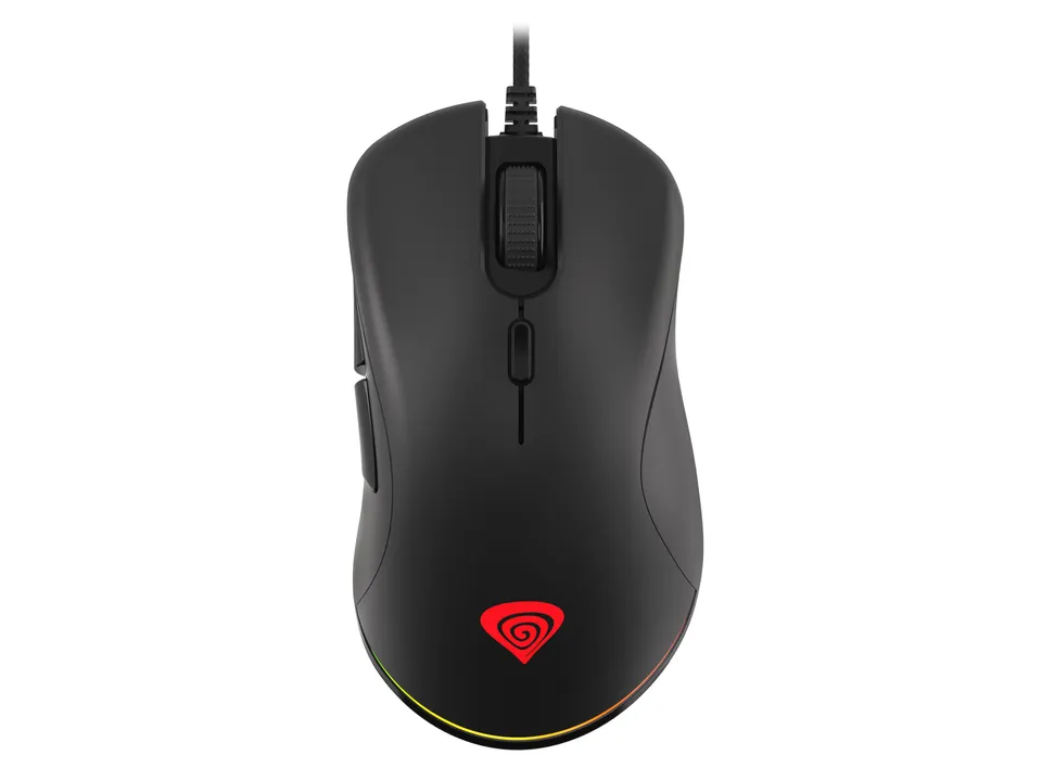 GENESIS Krypton 200 Ratón Óptico USB-A Mano Derecha 6400 DPI