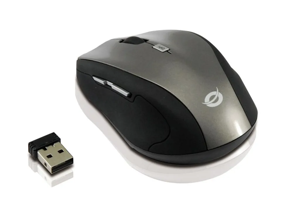 Conceptronic CLLM5BTRVWL Ratón inalámbrico óptico para viajes 1600 DPI