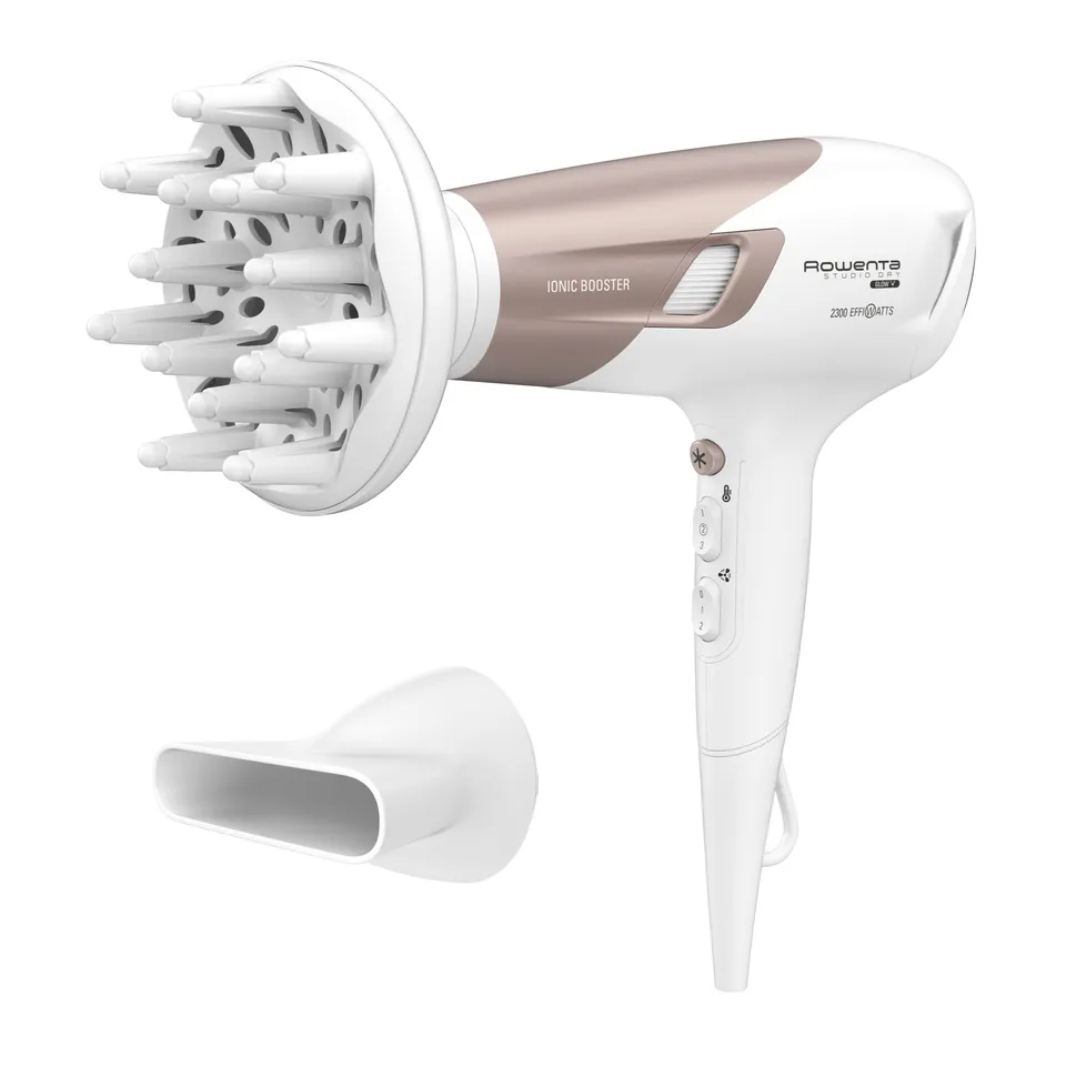 Rowenta Studio Dry CV5830 Secador 2300 W Beige/Blanco