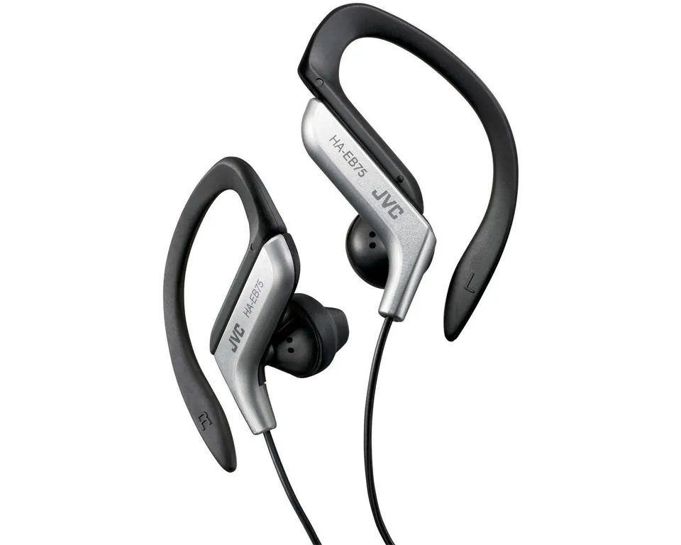JVC HA-EB75-S-E Deportivos Alámbricos Gancho Oreja Plata