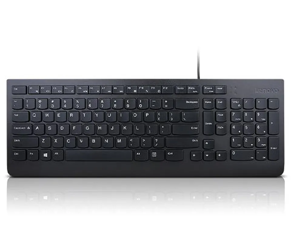 Lenovo Essential USB Teclado QWERTY Español Negro