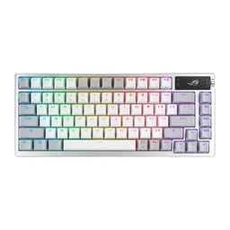 ASUS ROG Azoth Gaming Keyboard RF/Bluetooth QWERTY Blanco
