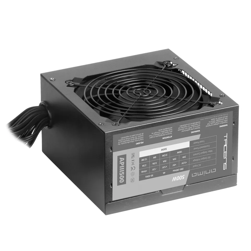 Tacens Anima APIII500 ATX 500W 85% Bronze 12cm Fan Negro