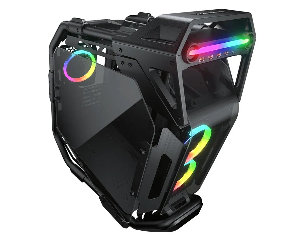 COUGAR Gaming CGR-5LMSB Torre Midi Negra