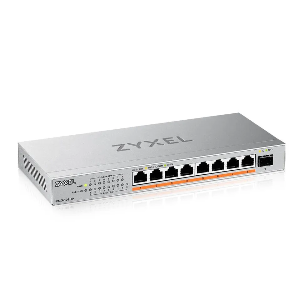 Zyxel XMG-108HP Switch Ethernet No administrado 2.5G PoE