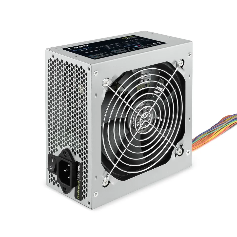 TooQ Fonte Ecopower II 500W 20+4 pin ATX Plata