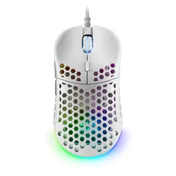 Mars Gaming MM55W Ratón Inalámbrico Gaming RGB Chroma 12800 DPI Switches Mecánicos Programables Blanco