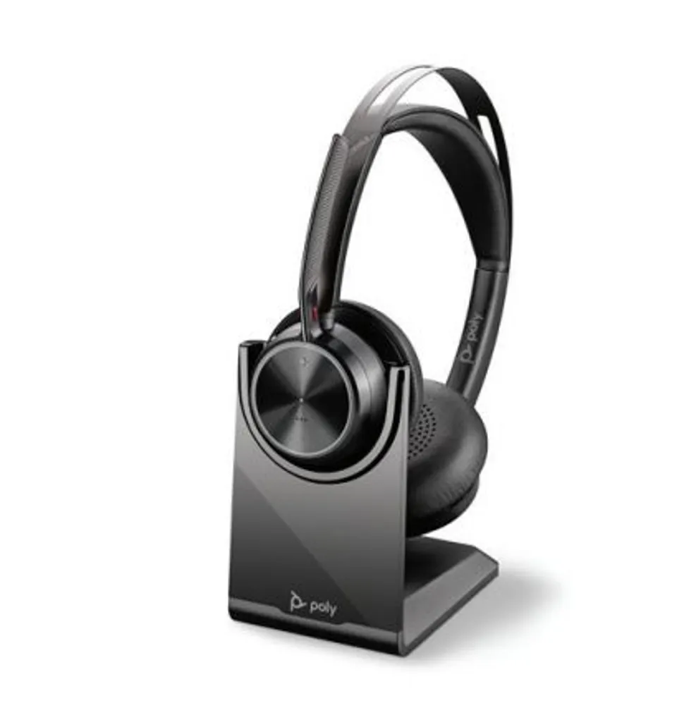 POLY Voyager Focus 2 UC Auriculares Inalámbrico y Alámbrico Diadema USB Bluetooth Negro