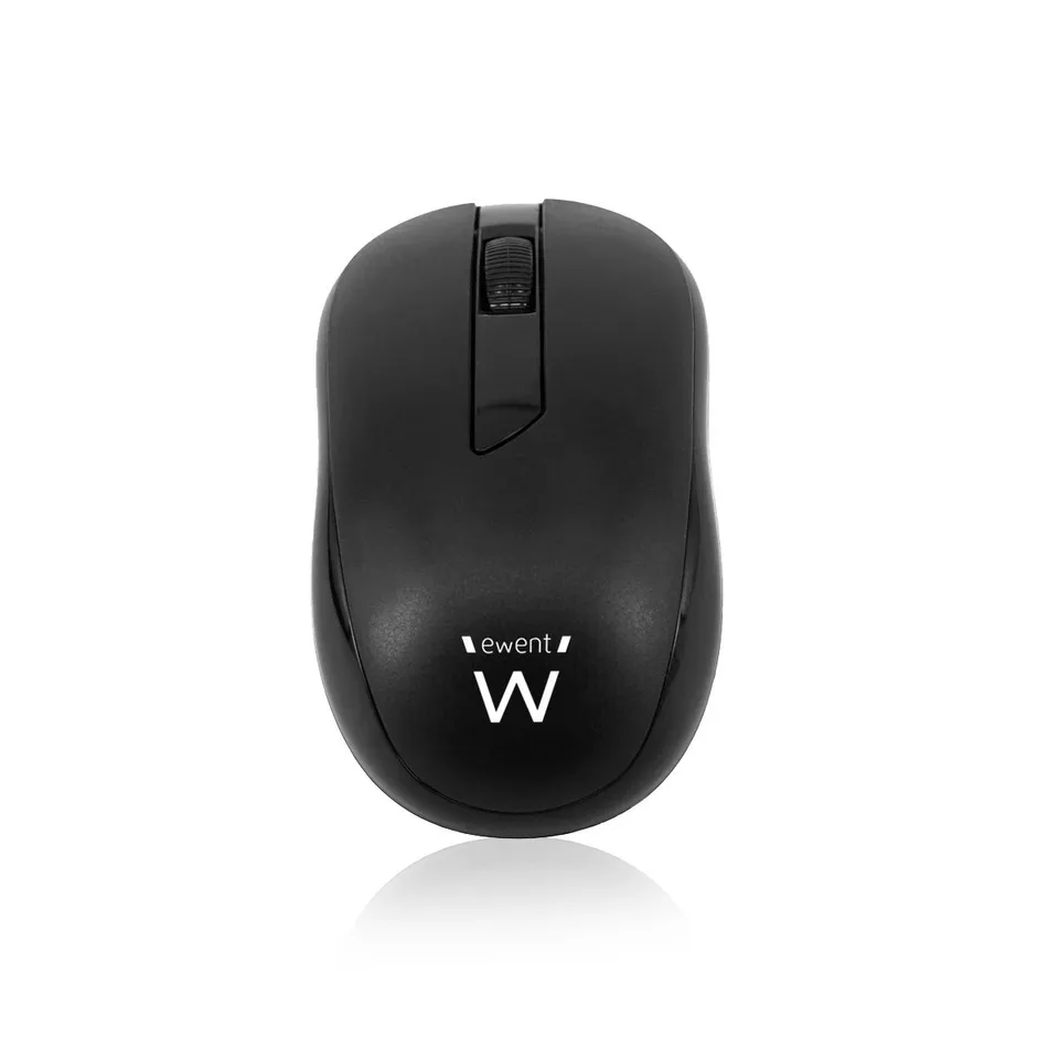 Ewent EW3223 Ratón inalámbrico óptico 1000 DPI oficina ambidextro