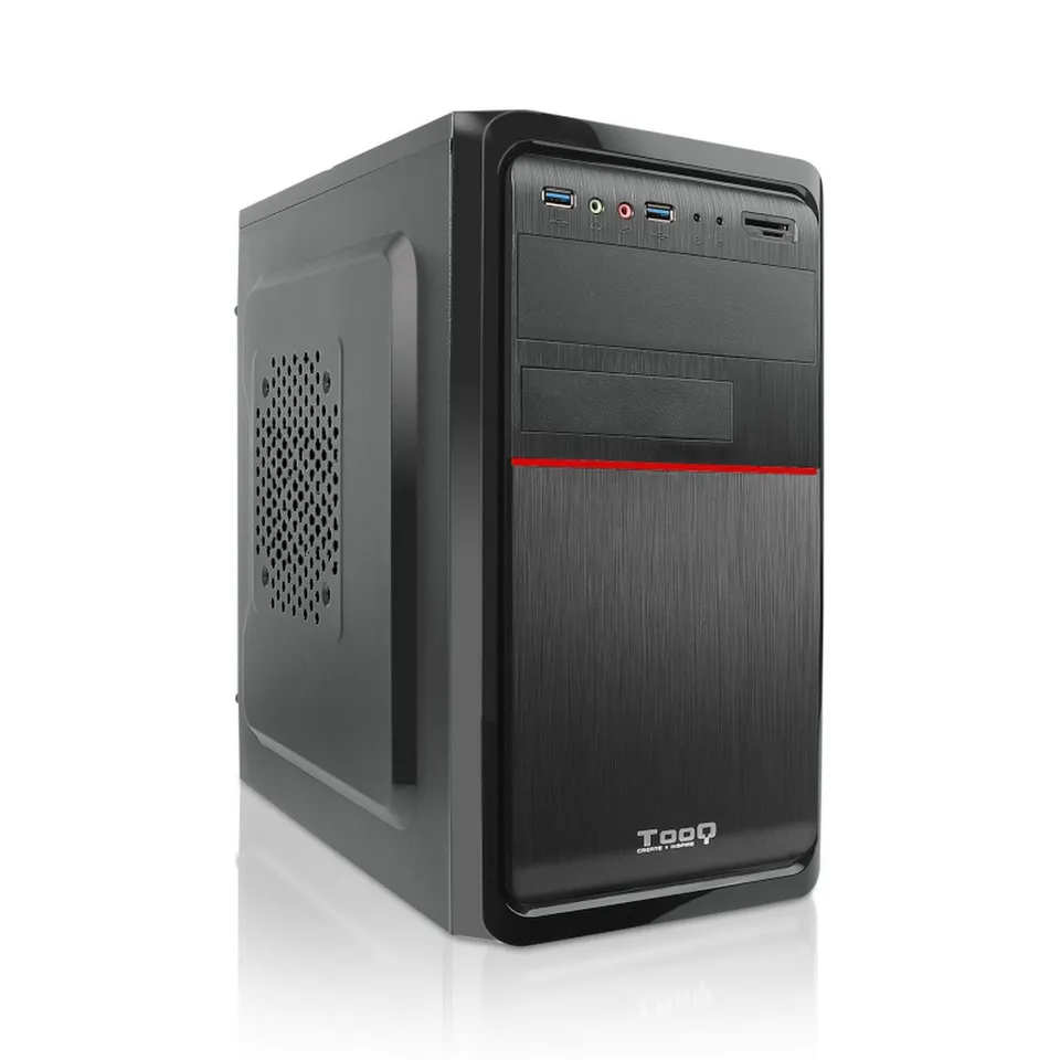 TooQ TQC-4745DU3C-B Carcasa Mini Tower Negro 500W
