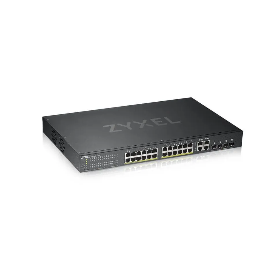 Zyxel GS1920-24HPV2 Switch gestionado PoE Ethernet 10/100/1000 Negro