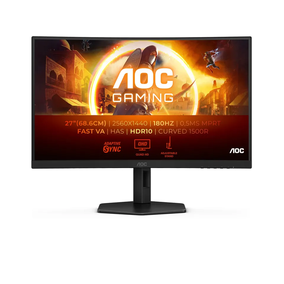AOC G4 CQ27G4X 27" 2560×1440 QHD LCD Negro
