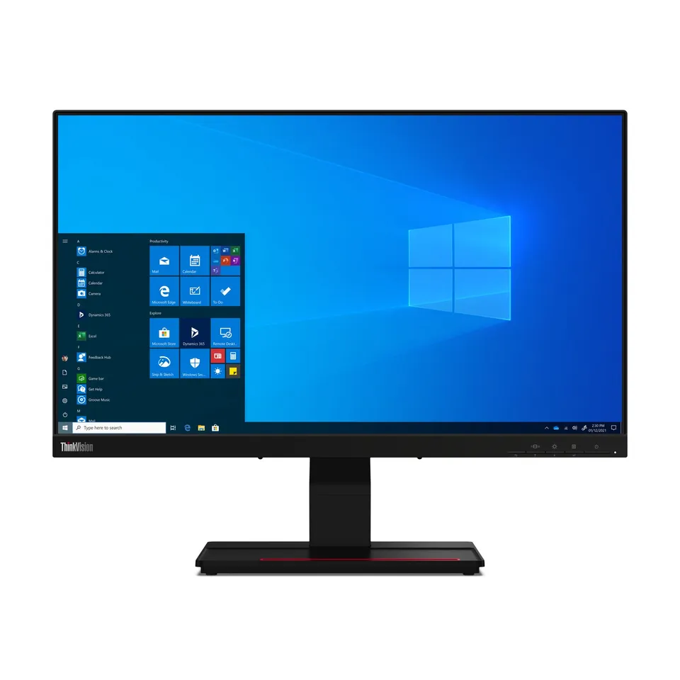 Lenovo ThinkVision T24t-20 23.8" FHD Pantalla táctil Negra