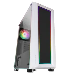 Mars Gaming MC-ART Blanco - Caja ATX Doble Cristal ARGB