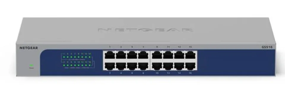 NETGEAR GS516-300EUS Switch No Administrado Gigabit Ethernet PoE Gris