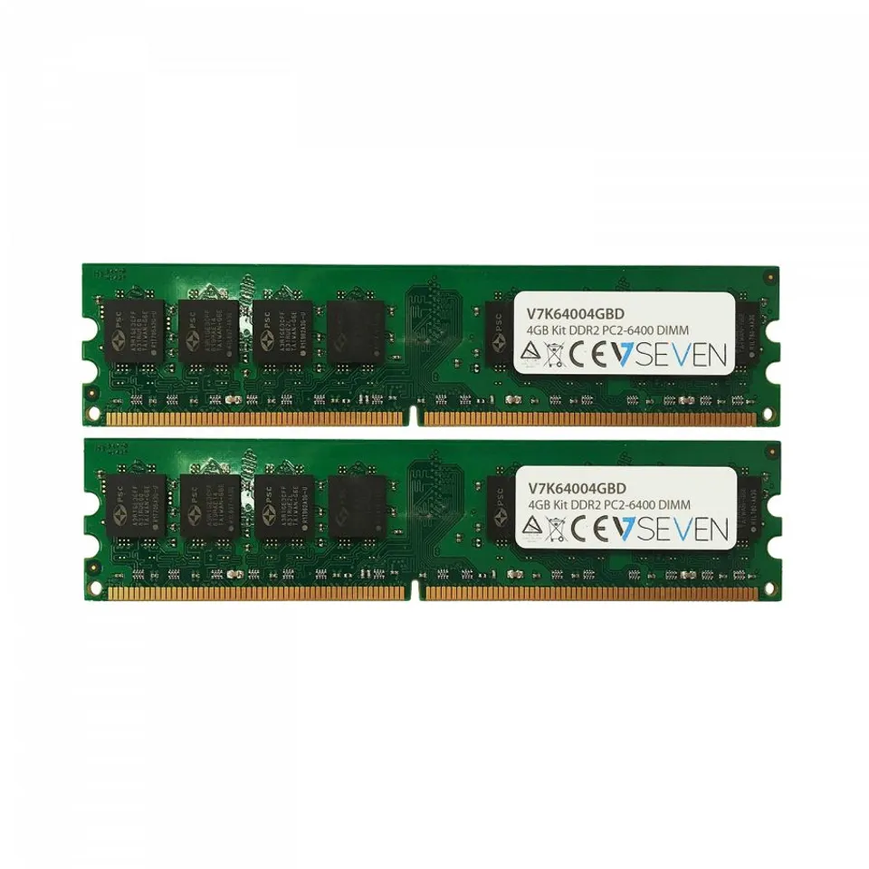 V7 V7K64004GBD 4GB DDR2 PC2-6400 800MHz DIMM