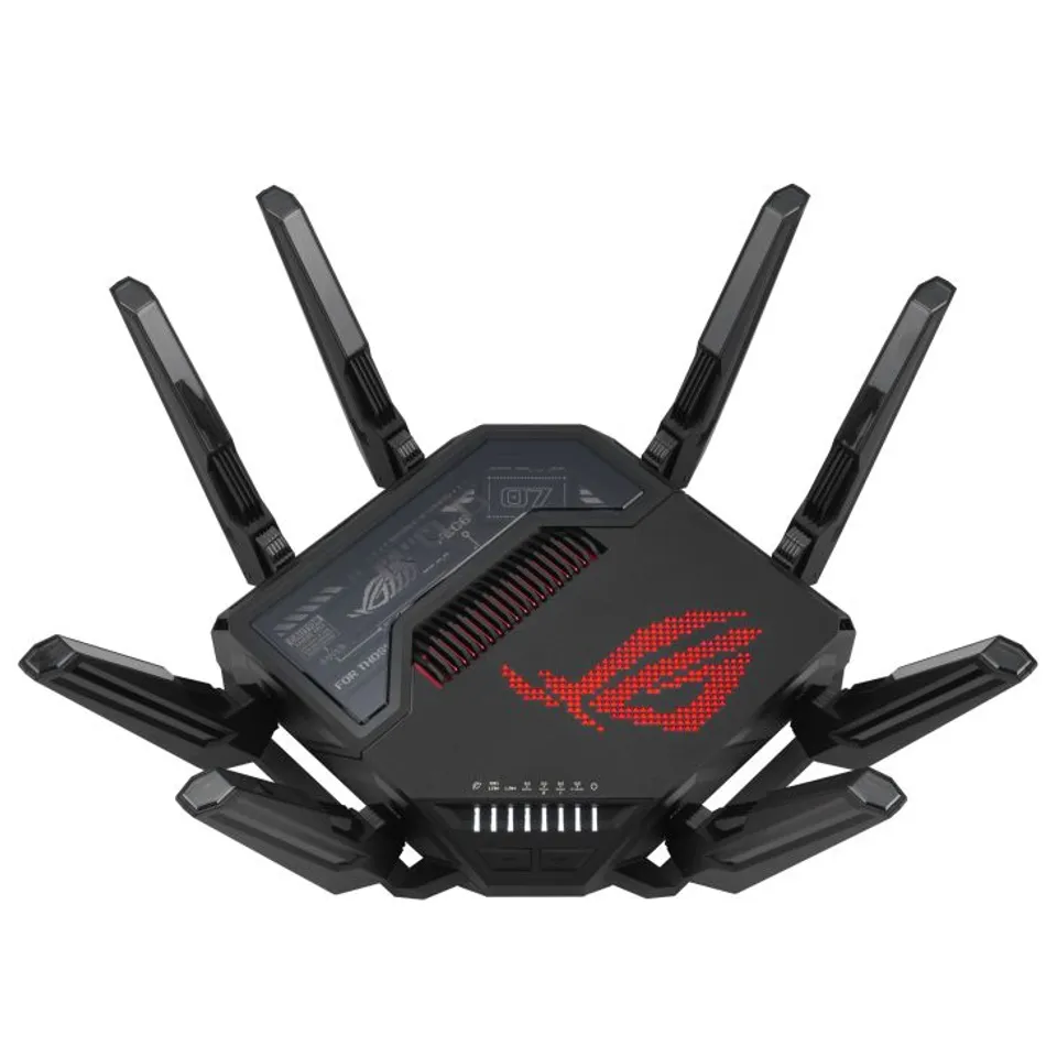 ASUS ROG Rapture GT-BE98 Router Inalámbrico 10Gbps Quad-band Negro