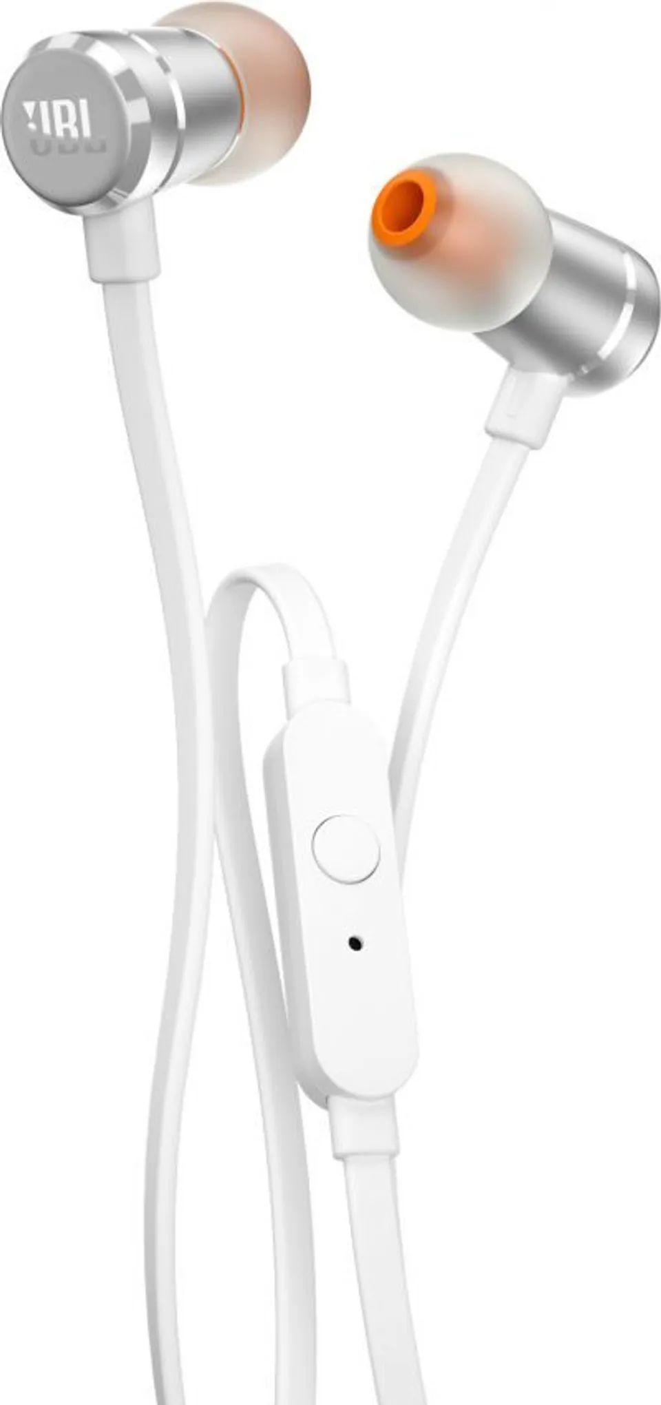 JBL T290 Auriculares in-ear alámbricos con micrófono Plata