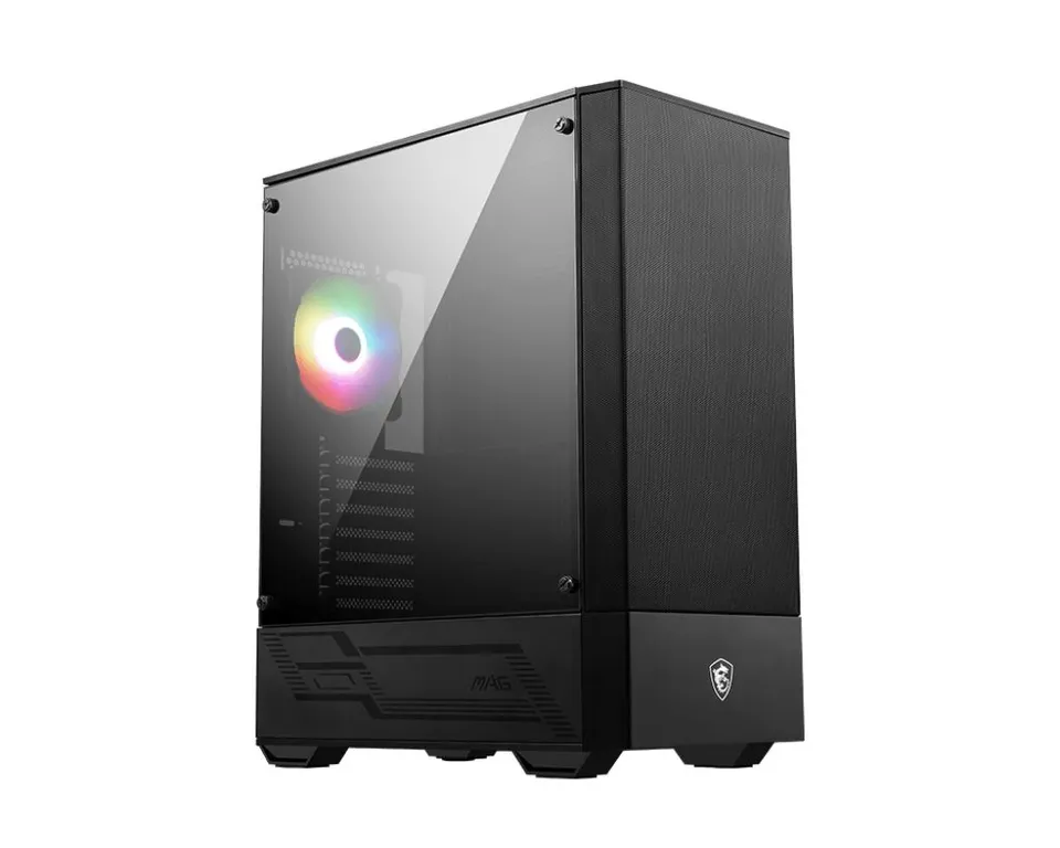MSI MAG Forge 110R Caja Midi Torre Negro