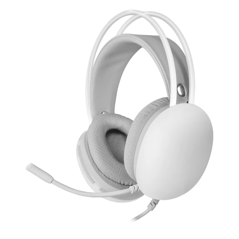 Mars Gaming MH-GLOW Blanco 360° RGB Micrófono Cancelación