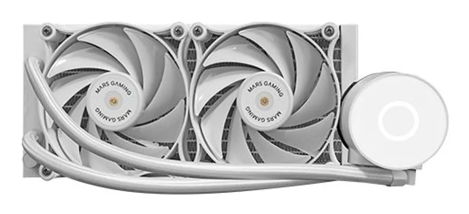 Mars Gaming ML-PRO240 Refrigeración Líquida CPU 450W Blanco