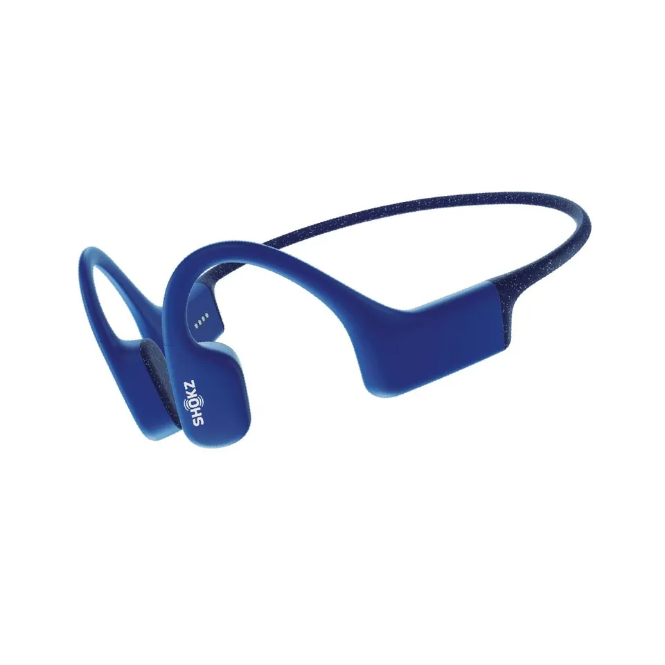 SHOKZ OpenSwim Auriculares Inalámbricos Banda Cuello Azul