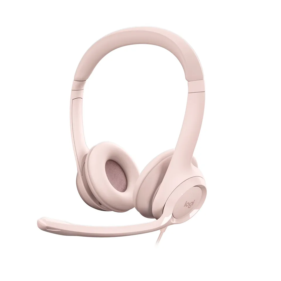 Logitech H390 USB Stereo Headset with Noise-Canceling Mic