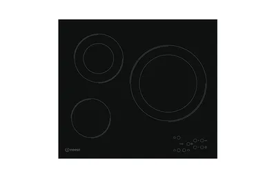 Indesit RI 360 C (ES) hobs Negro Integrado Cerámico 3 zona(s)