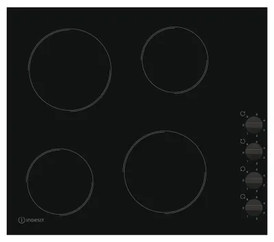 Indesit RI 860 C Negro Integrado Cerámico 4 zona(s)