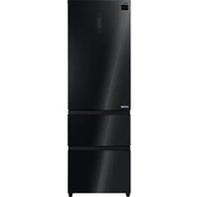 Infiniton FRD-401T91 Frigorífico Combi Francés Nofrost E Cristal Negro