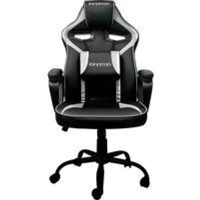 Infiniton GSEAT-TS Silla Gaming con Respaldo Reclinable hasta 120kg Plateado