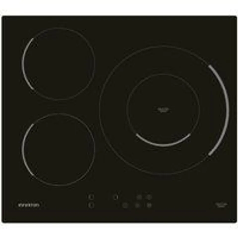 Infiniton IND3BK8G32 Placa de Inducción 3 Zonas 9 Niveles 8000W 59cm Negro
