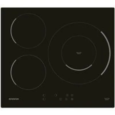 Infiniton IND3BK8G32 Placa de Inducción 3 Zonas 9 Niveles 8000W 59cm Negro