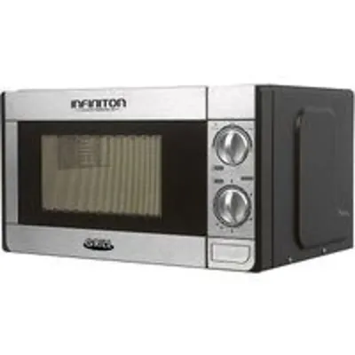 Infiniton MW-1115 Microondas con Grill 20L 700W Inox