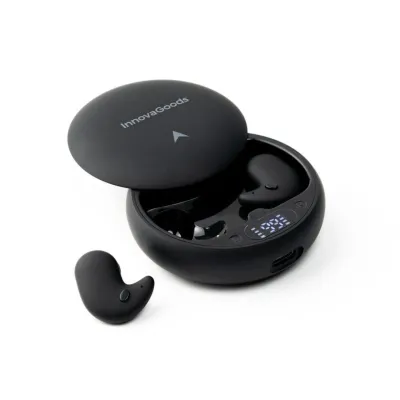 InnovaGoods Ig7826918 Auriculares Invisibles BT Dormir Negro