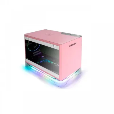 InWin A1 Plus Rosa Cristal Templado USB 3.0