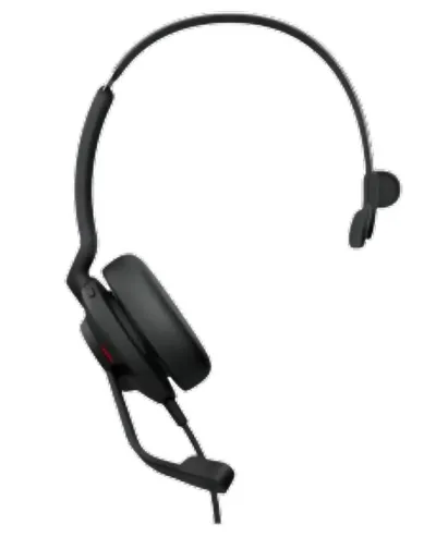 Jabra Evolve2 30 SE USB C/A MS Mono Auriculares Alámbrico De mano Oficina/Centro de llamadas USB Type-C / USB Type-A Negro