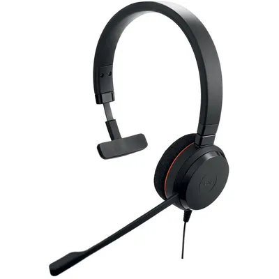 Jabra Evolve 20 Auriculares Alámbrico Diadema Oficina/Centro de llamadas USB Tipo C Negro