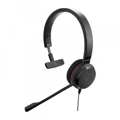 Jabra Evolve 20SE Auriculares Monoaurales USB-C Negro