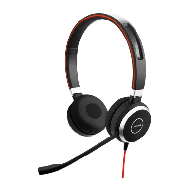 Jabra Evolve 40 Auriculares Alámbrico Diadema Oficina/Centro de llamadas USB Tipo C Bluetooth Negro