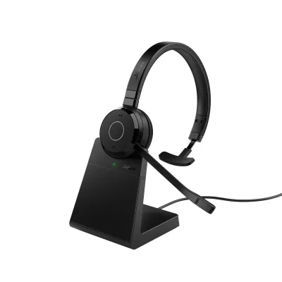 Jabra Evolve 65 TE Auriculares Inalámbrico y alámbrico Diadema Oficina/Centro de llamadas USB tipo A Bluetooth Base de carga Negro