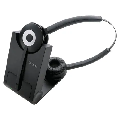 Jabra PRO 930 Duo MS Auriculares Inalámbrico Diadema Oficina/Centro de llamadas Negro