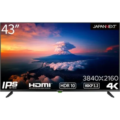 JAPANNEXT JN-i432TUR 43" 4K IPS FreeSync HDR10 Altavoces