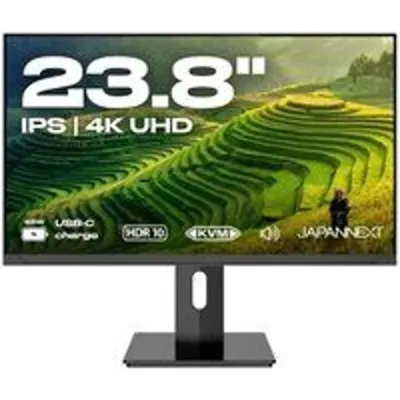 Japannext Jn-ips2380uhdr-c65w-hsp Monitor Pc Para Oficina 23.8" 4k Uhd Usb-c (+65 W De Carga)