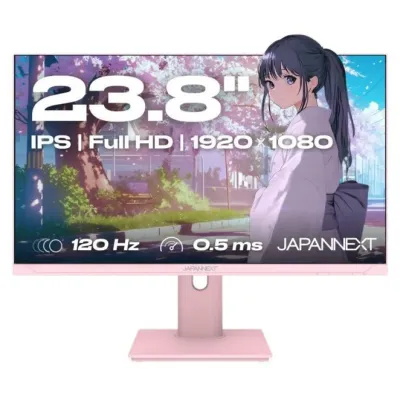 JAPANNEXT JN-IPS238G120F-HSP-PK 23.8" FHD 120Hz FreeSync