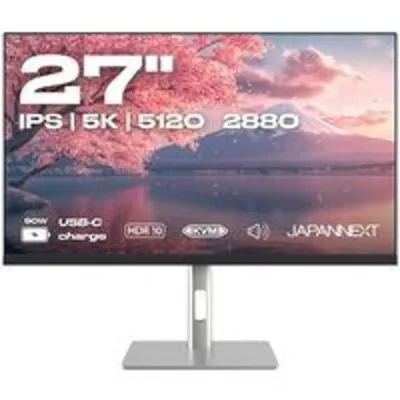 Japannext Jn-ips275k-hspc9 Monitor Pc Para Oficina 27" 5k Usb-c (+90 W De Carga)