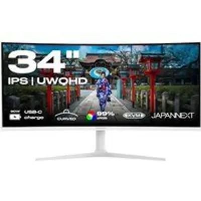 Japannext Jn-ips34q-hc6-w Monitor 34" Ips Uwqhd 60hz 5ms