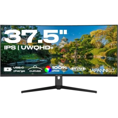 JAPANNEXT JN-IPSC375UWQHDPR-H-C65W 37.5" QHD+ UW IPS 75Hz