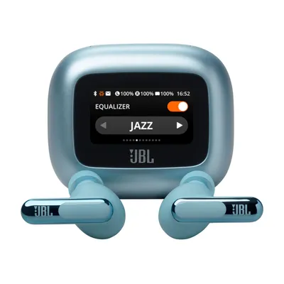 JBL Live Beam 3 Auriculares Inalámbrico Dentro de oído Llamadas/Música/Deporte/Uso diario Bluetooth Azul